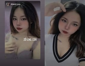 Full clip sex Khánh Lyn khoe lồn hồng xinh xắn